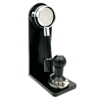EspressoFlo Siebträgerhalter mit Tamperablage
