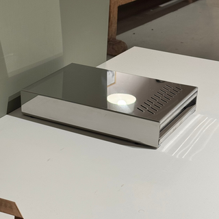 CKDC Ausklopfschublade, Chrom | Ausstellungsmodell