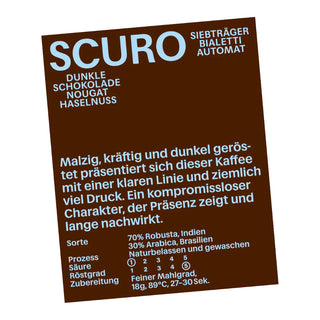 caffè UNO Scuro, 500g